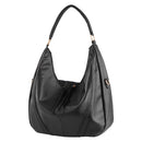 Modishion PU Leather Shoulder Bag Handbag Tote with Zipper Pouch