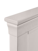 Clermont 135Cm Double Bed - Light Grey