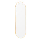 Cottonfy UK Oval Metal Full Length Wall Mirror