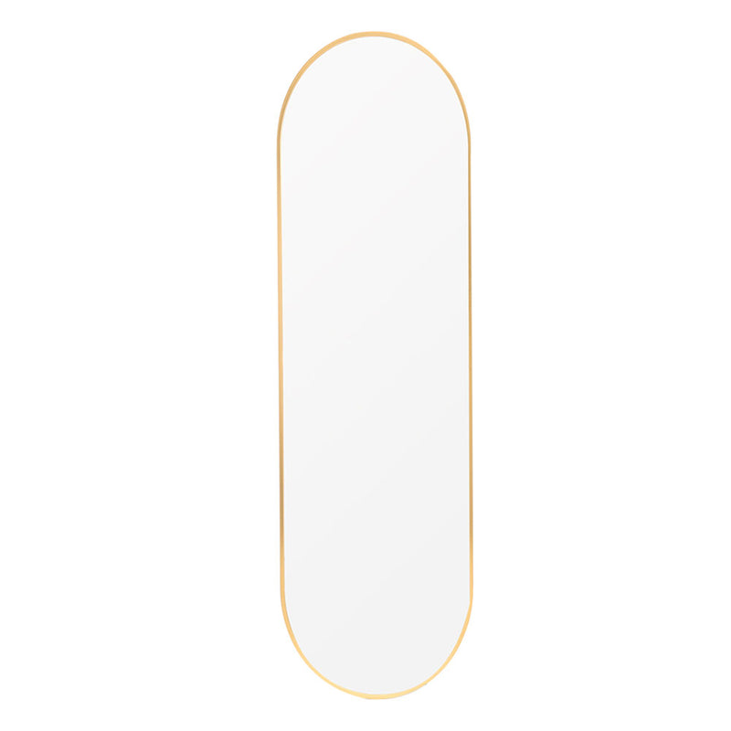 Cottonfy UK Oval Metal Full Length Wall Mirror
