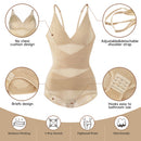 Deep V-Neck Cross Compression Shapewear