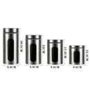 Lifeideas Set Of 4 Stainless Steel Food Storage Containers