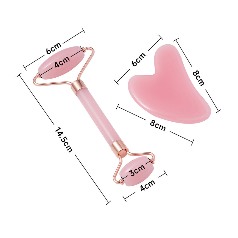 Livingandhome Face Roller and Gua Sha Tool