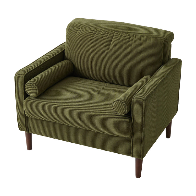 Livingandhome Upholstered Single Sofa Armchair
