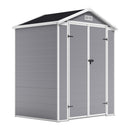 6x4FT Outdoor Plastic Garden Storage Shed