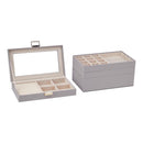 Sheonly 4-Tier Jewellery Storage Box with Transparent Lid