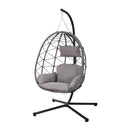 Breeins Hanging Chair with Stand and Cushion