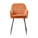 Livingandhome Set of 2 Upholstered Dining Chairs