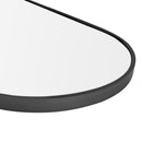 Cottonfy UK Oval Metal Full Length Wall Mirror