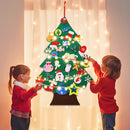 Lifeideas DIY Felt Christmas Tree with Removable Ornaments for Kids