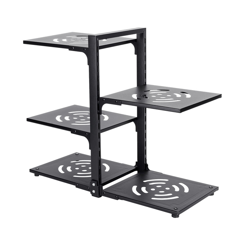 Lifeideas 5-Tier Height-Adjustable Kitchen Pan Organizer Rack