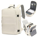 Modishion Off-White Wet Dry Expandable Backpack