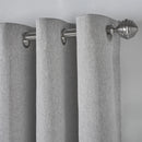 Linen Look Ring Top Blackout Curtains