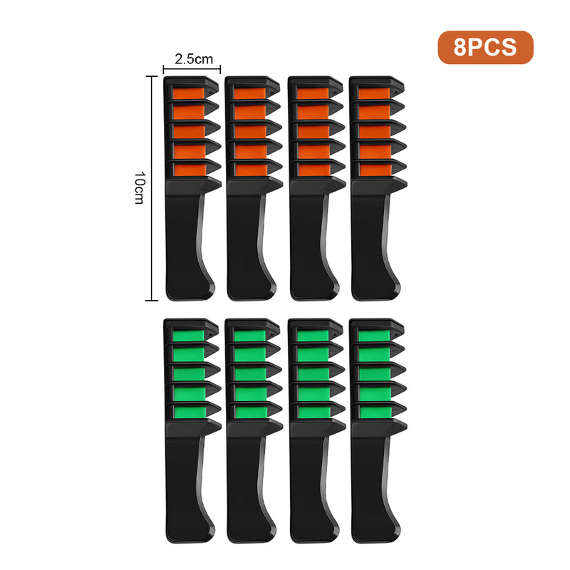Sheonly 2 Colours Temporary Hair Chalk Comb