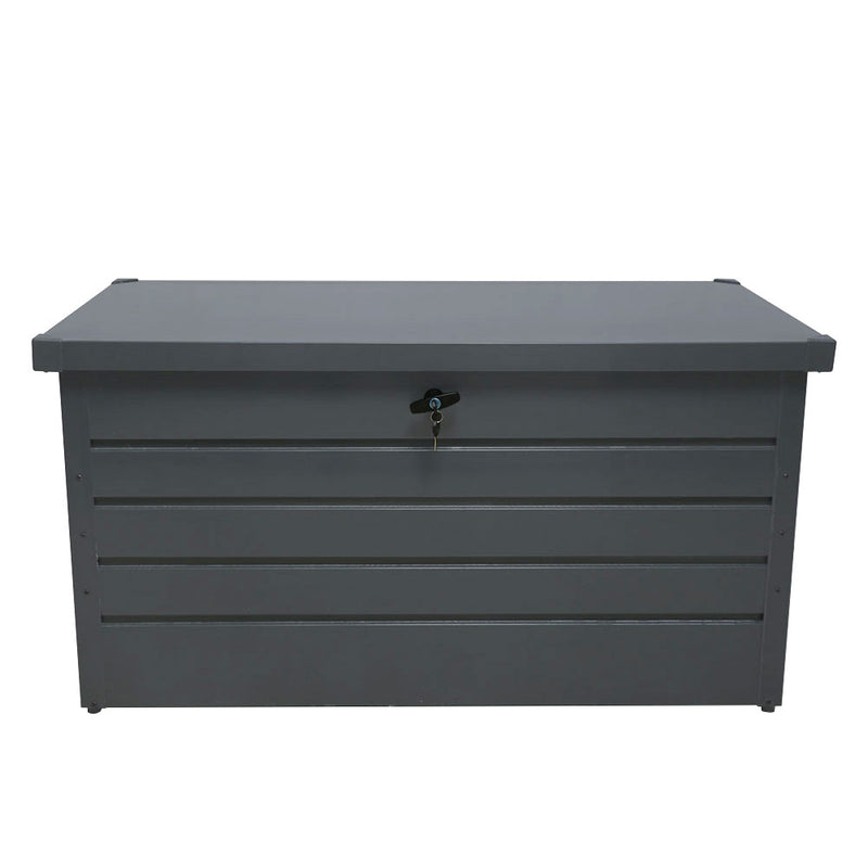 Garden Sanctuary Steel Garden Lockable Storage Box for Tools
