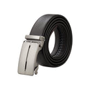 Modishion Automatic Buckle Leather Belt - Brown