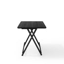 Livingandhome Folding Wooden Dining Table