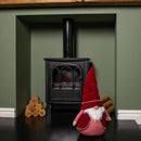 45cm Red and White Stripe Sitting Christmas Gonk Decoration