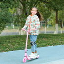AIYAPLAY Electric Scooter for Kids 4-7, with Auxiliary Rear Wheels