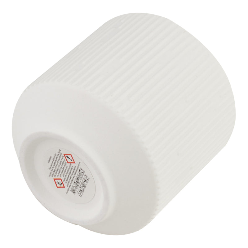 Lifeideas Ceramic Wood Wick Soy Wax Scented Candle