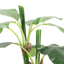 Breeins Banana Artificial Tree 3 Trunk in Black Planter
