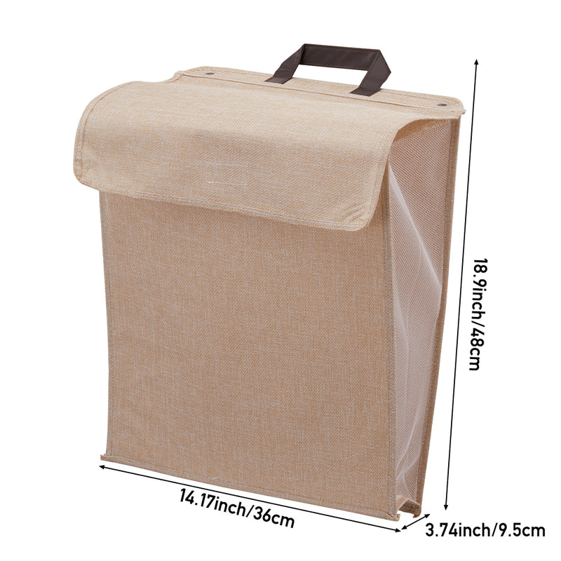 Lifeideas Foldable Medium Beige Laundry Hamper