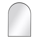 Livingandhome Arch-Shape Metal Framed Wall Mirror Decorative