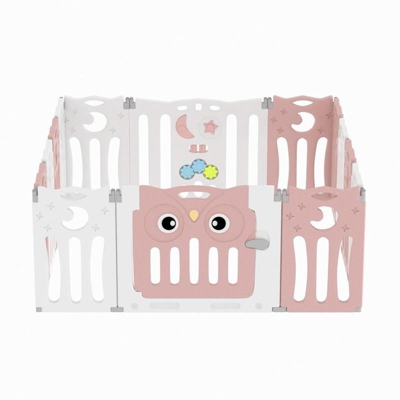 Kidkid Foldable 14 Panel Baby Playpen Safety Activity Centre