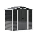4x7FT Outdoor Metal Garden Storage Shed