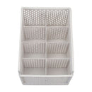 Lifeideas Plastic Stackable Clothes Storage Basket Drawer Organizer