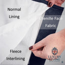 Velvet Chenille Thermal Fleece Lined Single Pencil Pleat Taped Top Door Curtain