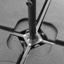 Garden Sanctuary HDPE Square Water and Sand Filled Freestanding Parasol Base