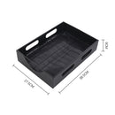 Lifeideas Black Steel Cabinet Bowl Holder