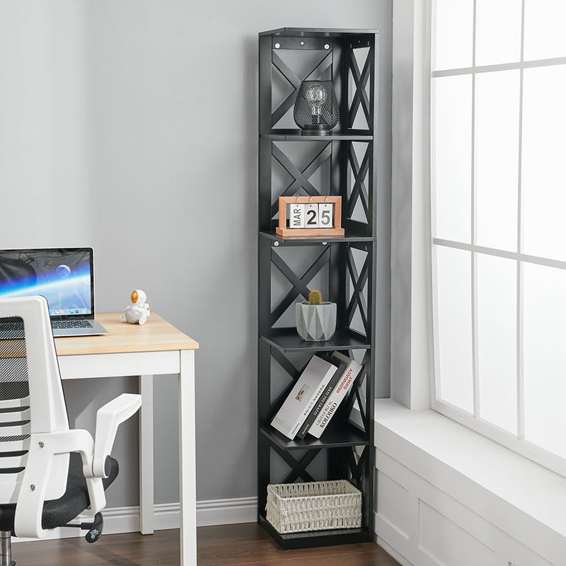 Livingandhome Freestanding 5-Tier Display Rack
