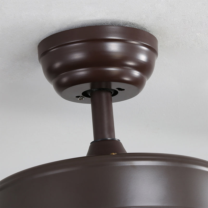 Cottonfy UK Crystalline 5-Blade Ceiling Chandelier Light with Pull Chain