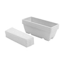Breeins 5-Piece Rectangle Garden Planter Set