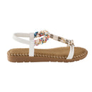 Pair Of Casual Bohemian Open-Toe Sandals