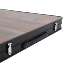 Breeins Outdoor Foldable Picnic Table With Four Stools