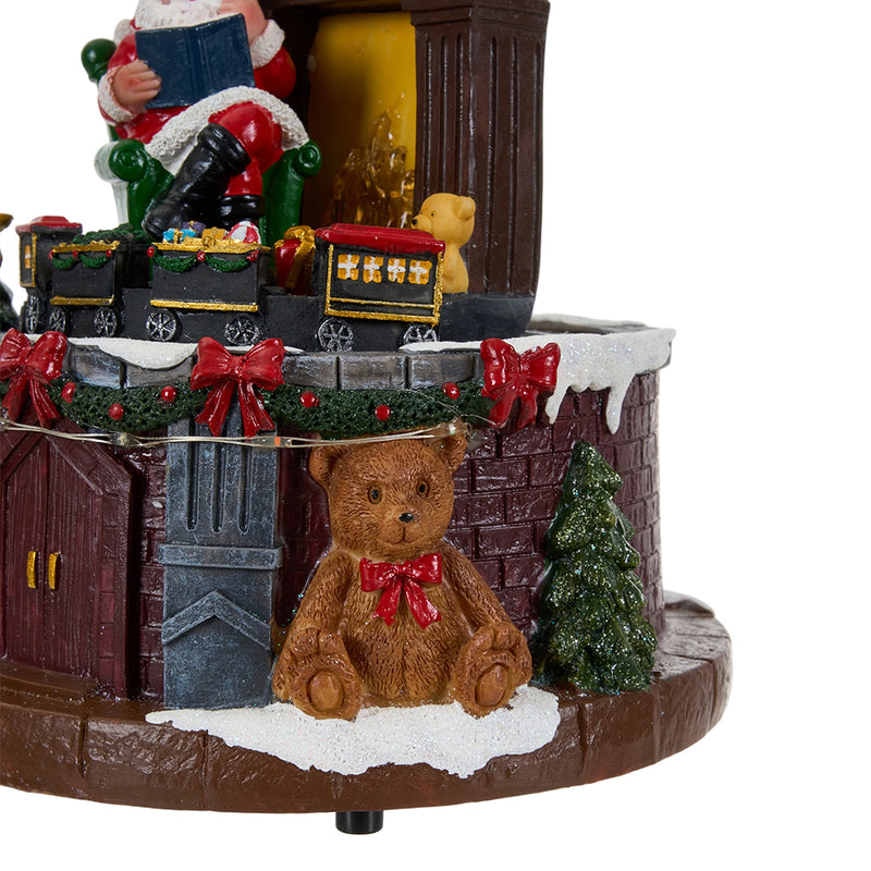 Lifeideas Santa Claus Music Box Ornament