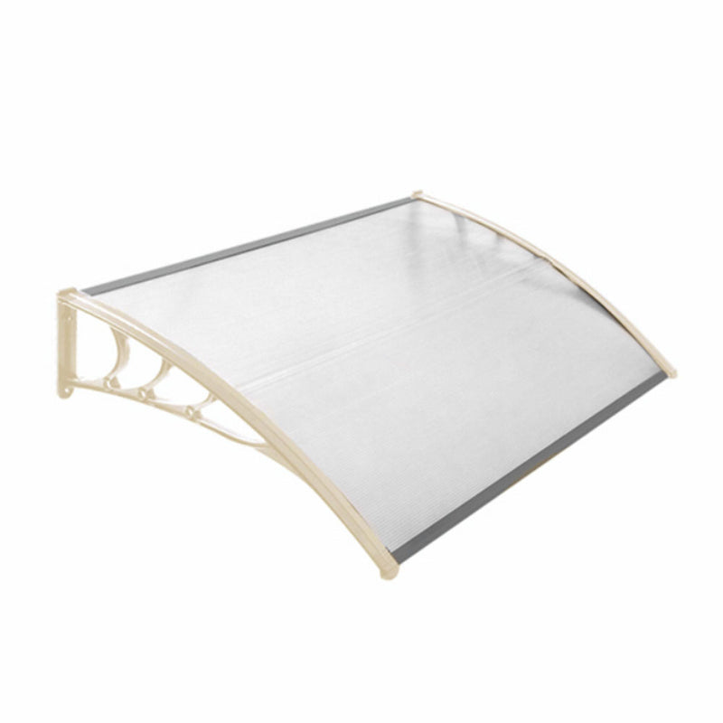 Garden Sanctuary Window Door Awning Canopy with Brackets