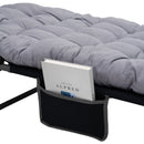 Breeins 4-Position Foldable Camping Bed With Thick Mattress & Headrest