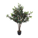 Breeins Artificial Olive Tree Decorative Plant In Planter