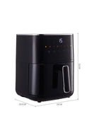 Livingandhome 5L Air Fryer with Touch Screen