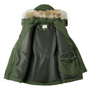 Mid-Length Hooded Coat