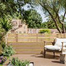 Breeins Decorative Wooden Screen for Garden Privacy