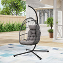 Breeins Hanging Chair with Stand and Cushion