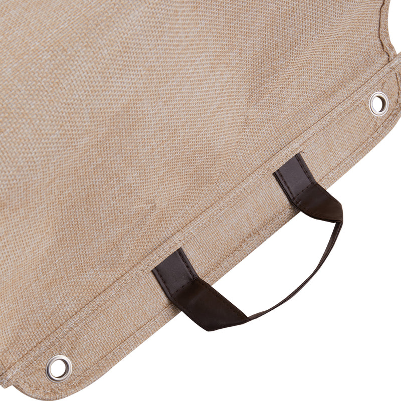 Lifeideas Foldable Medium Beige Laundry Hamper