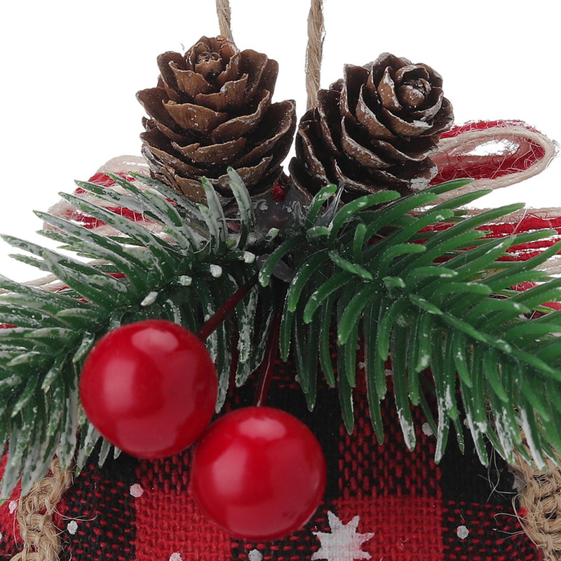 Livingandhome Set of 9 Christmas Ball Ornaments Hanging Decorations