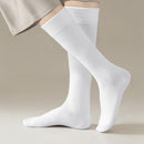 Modishion 5 Pairs Knee High Socks White