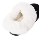 Anti-Slip & Warm Slippers - 7.5UK - Black, Khaki Or Grey